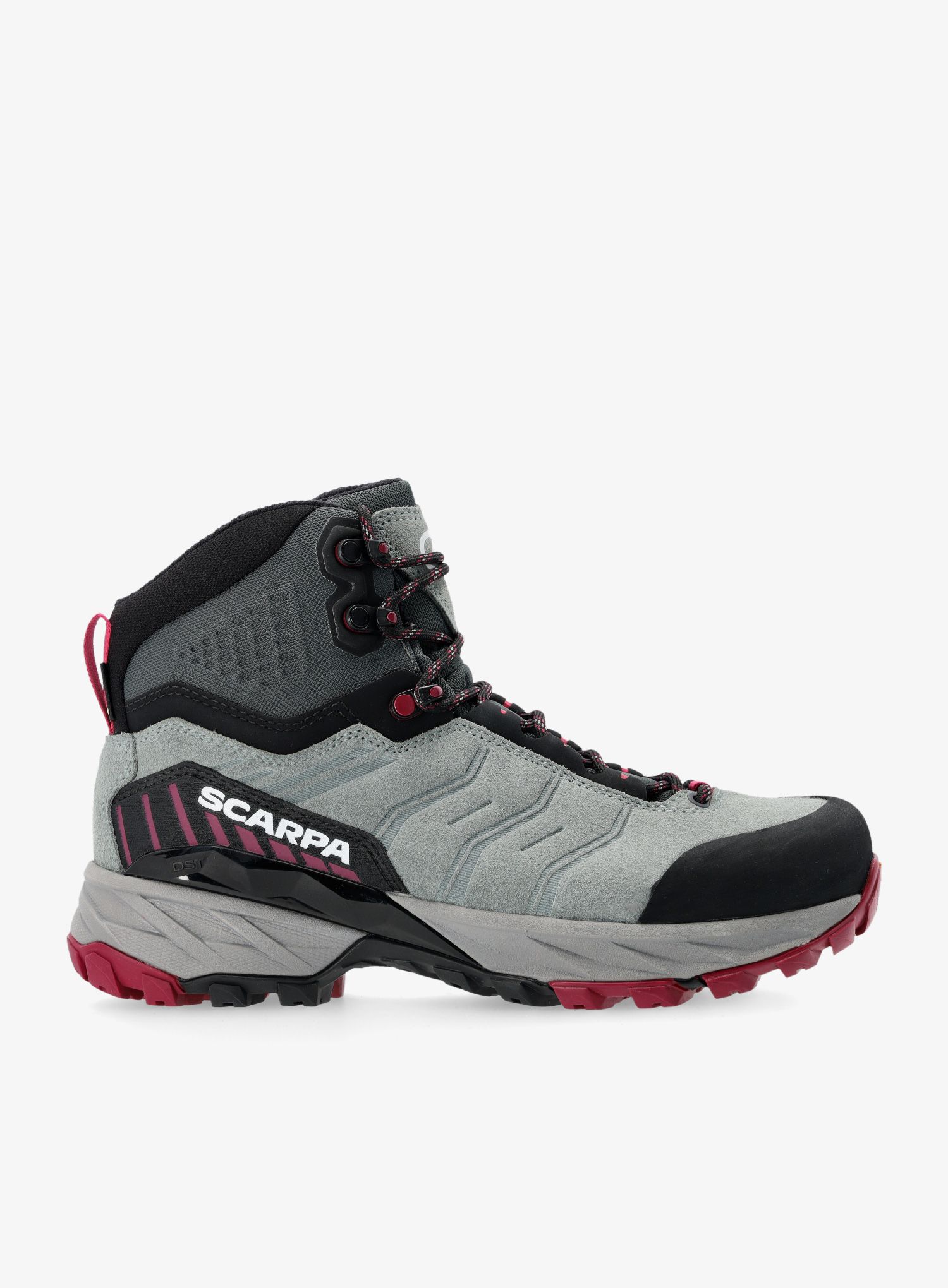 Ghete trekking femei Scarpa Rush TRK GTX - raspberry/conifer