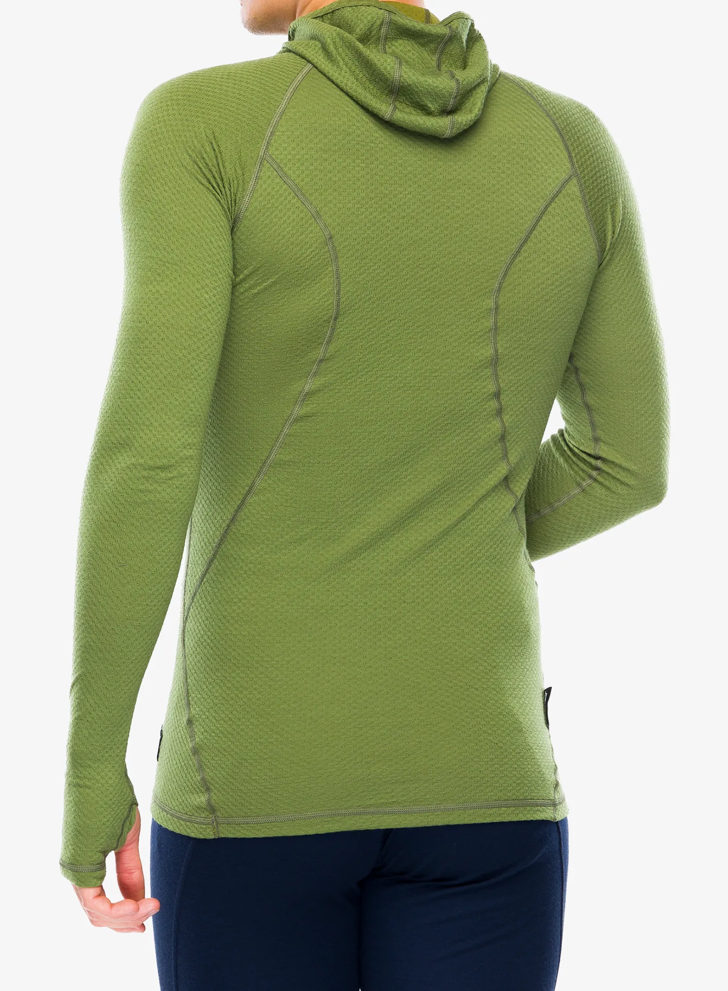 Bluza de corp Sensor Merino DF Tee L/S Hooded - safari