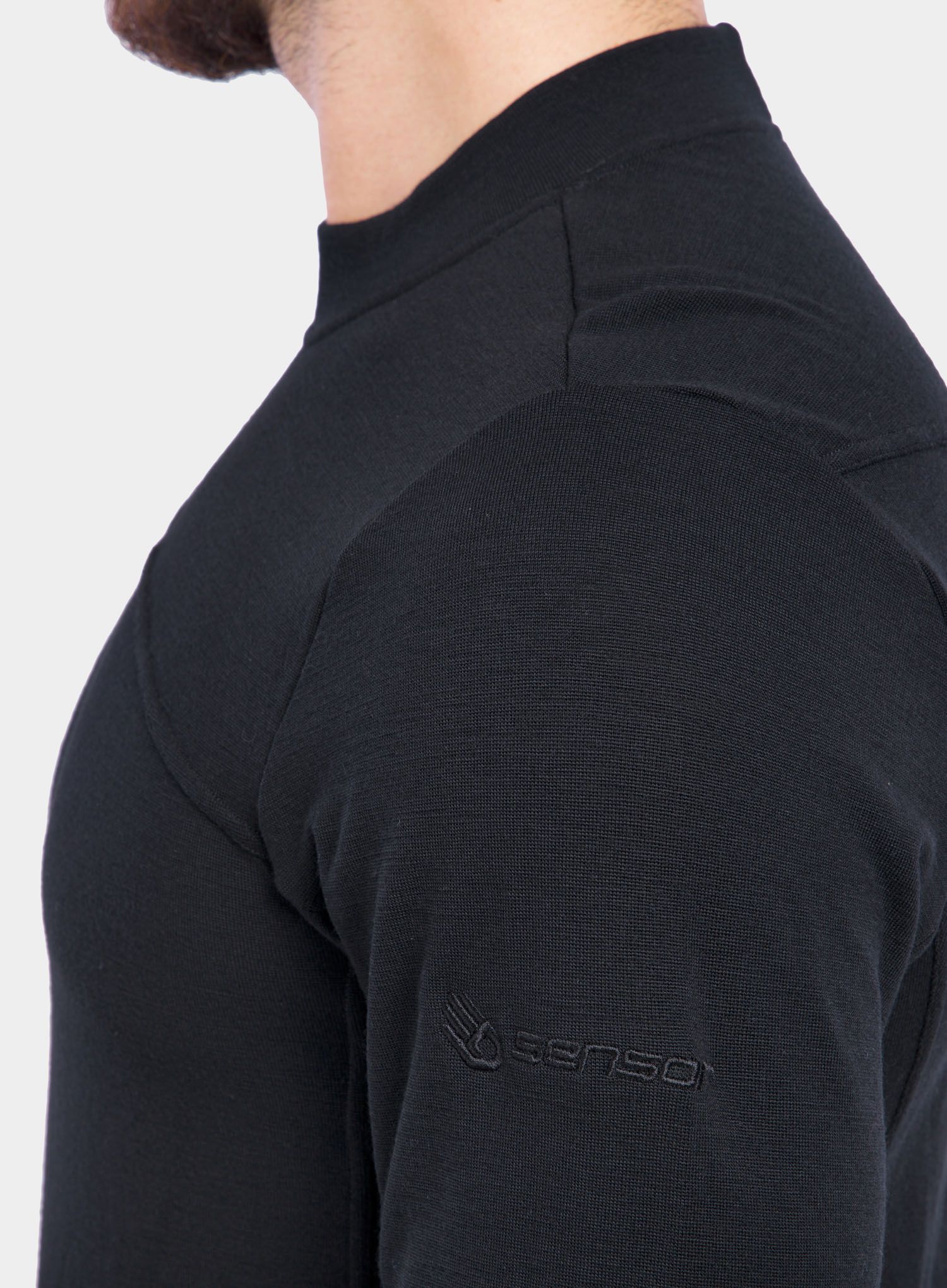 Hanorac Sensor Merino Ex Tee L/S - black