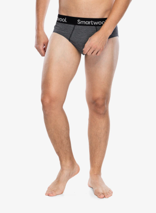 Chiloți barbati Smartwool Active Brief Boxed - medium gray heather