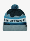 Căciulă de iarna Smartwool Knit Winter Pattern POM Beanie - twilight blue heather