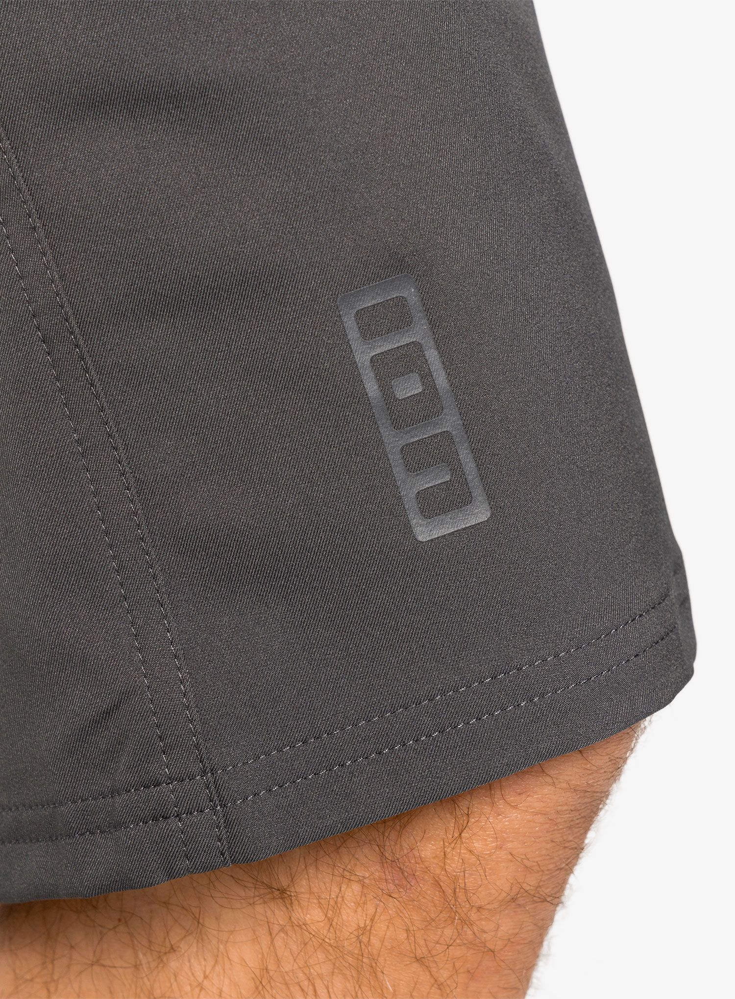 Pantaloni scurti ciclism ION Logo - grey