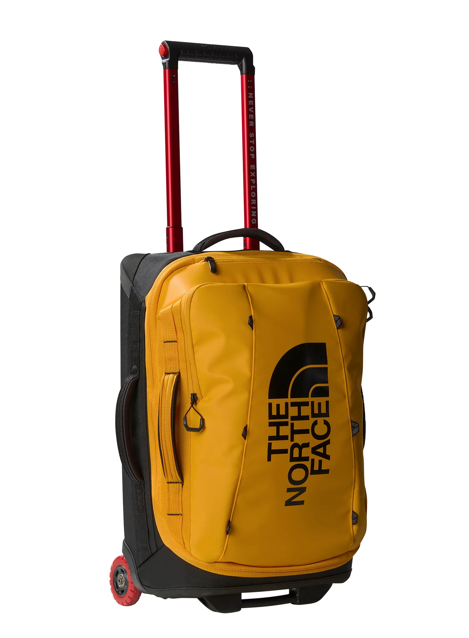 Valiză de călătorie The North Face Base Camp Rolling Thunder 22 - summit gold/tnf black