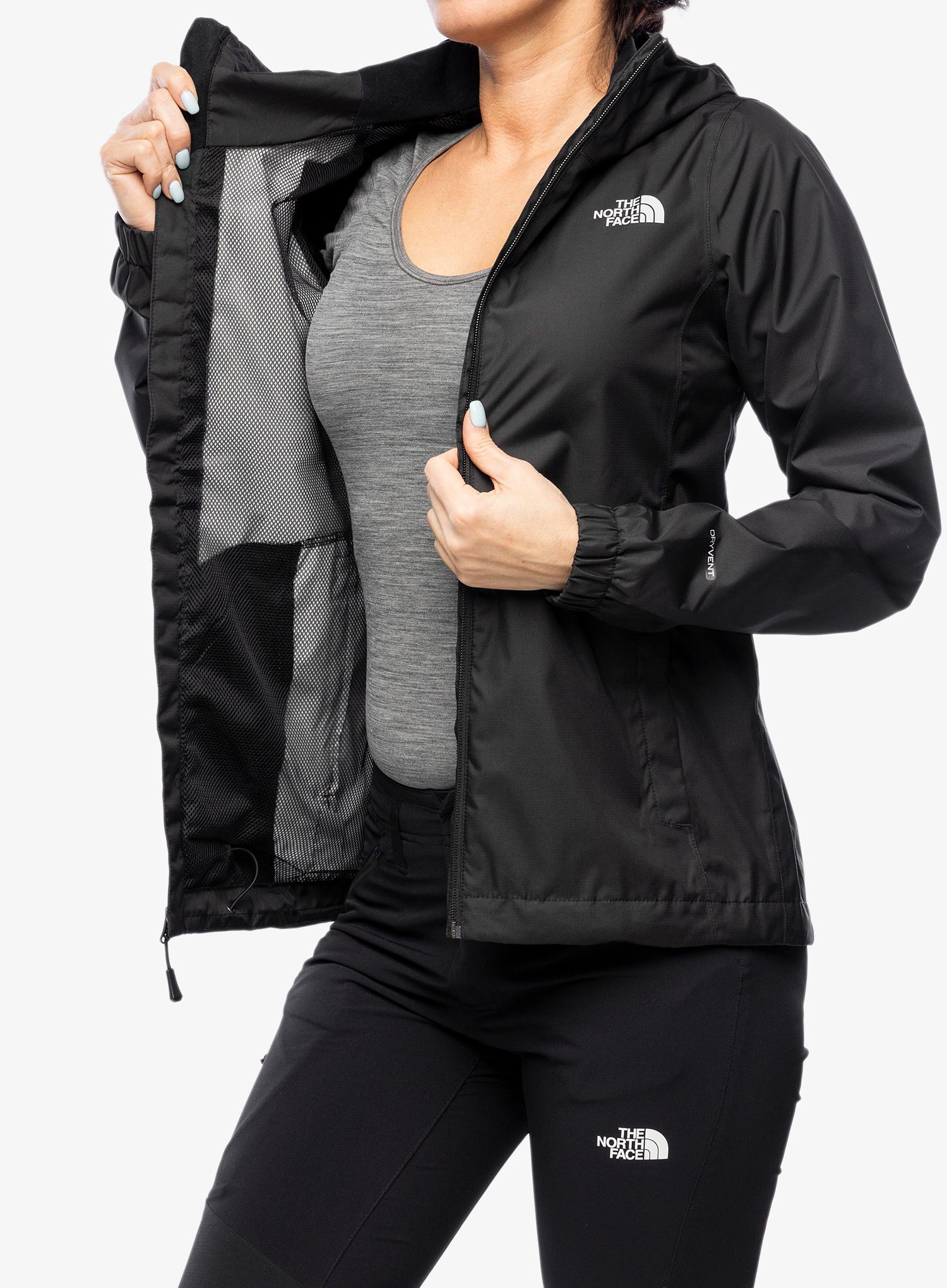 Geaca femei The North Face Quest Jacket - tnf black/foil grey