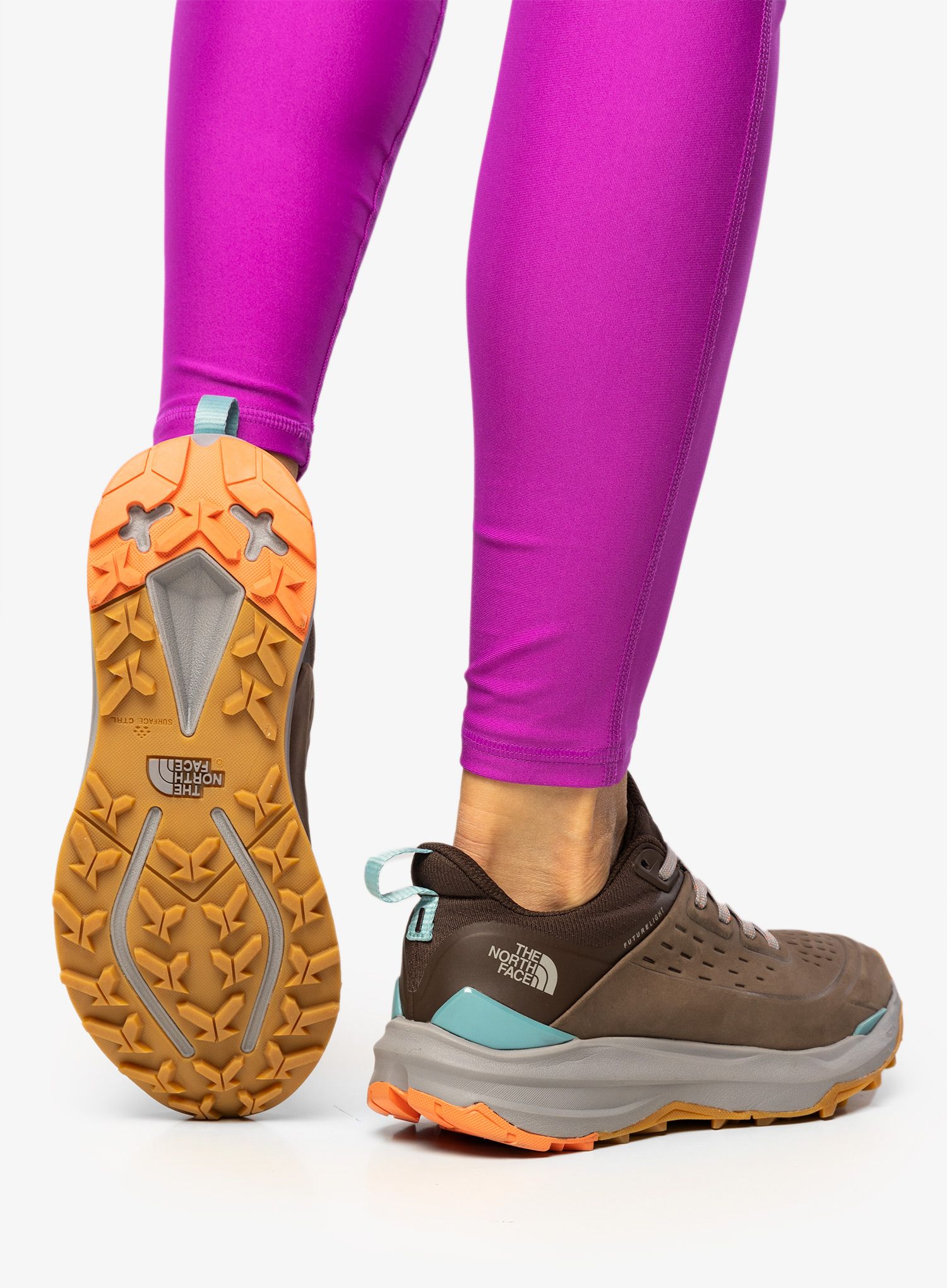 Pantofi femei The North Face Vectiv Exploris 2 FUTURELIGHT LTHR - brown