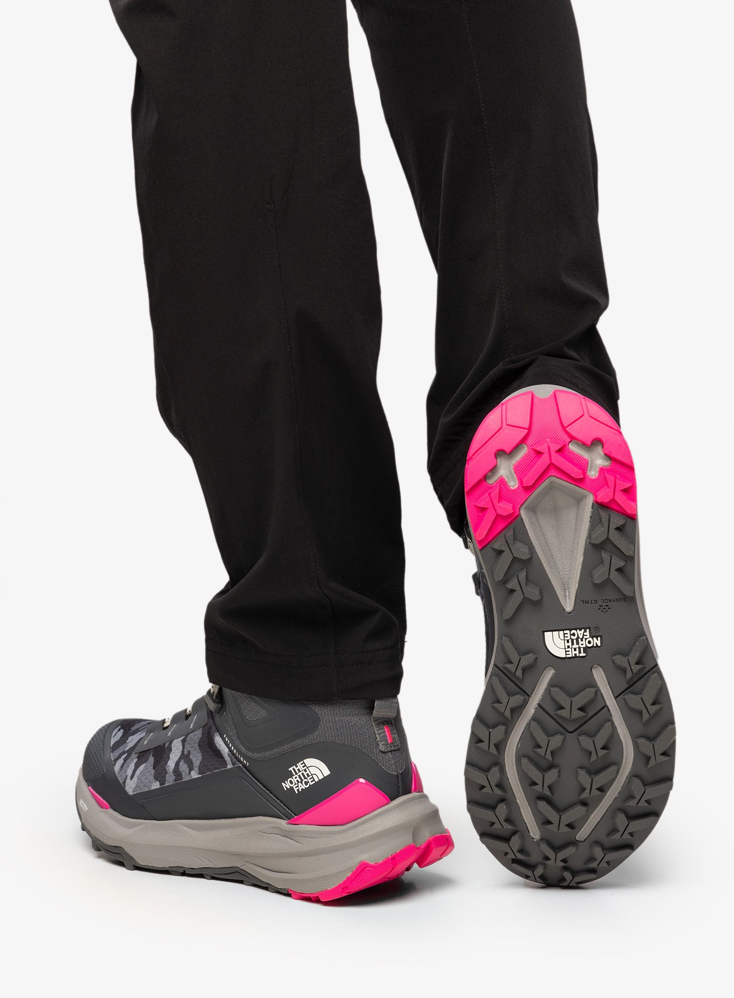 Pantofi drumetie femei The North Face Vectiv Exploris 2 Mid FUTURELIGHT - grey