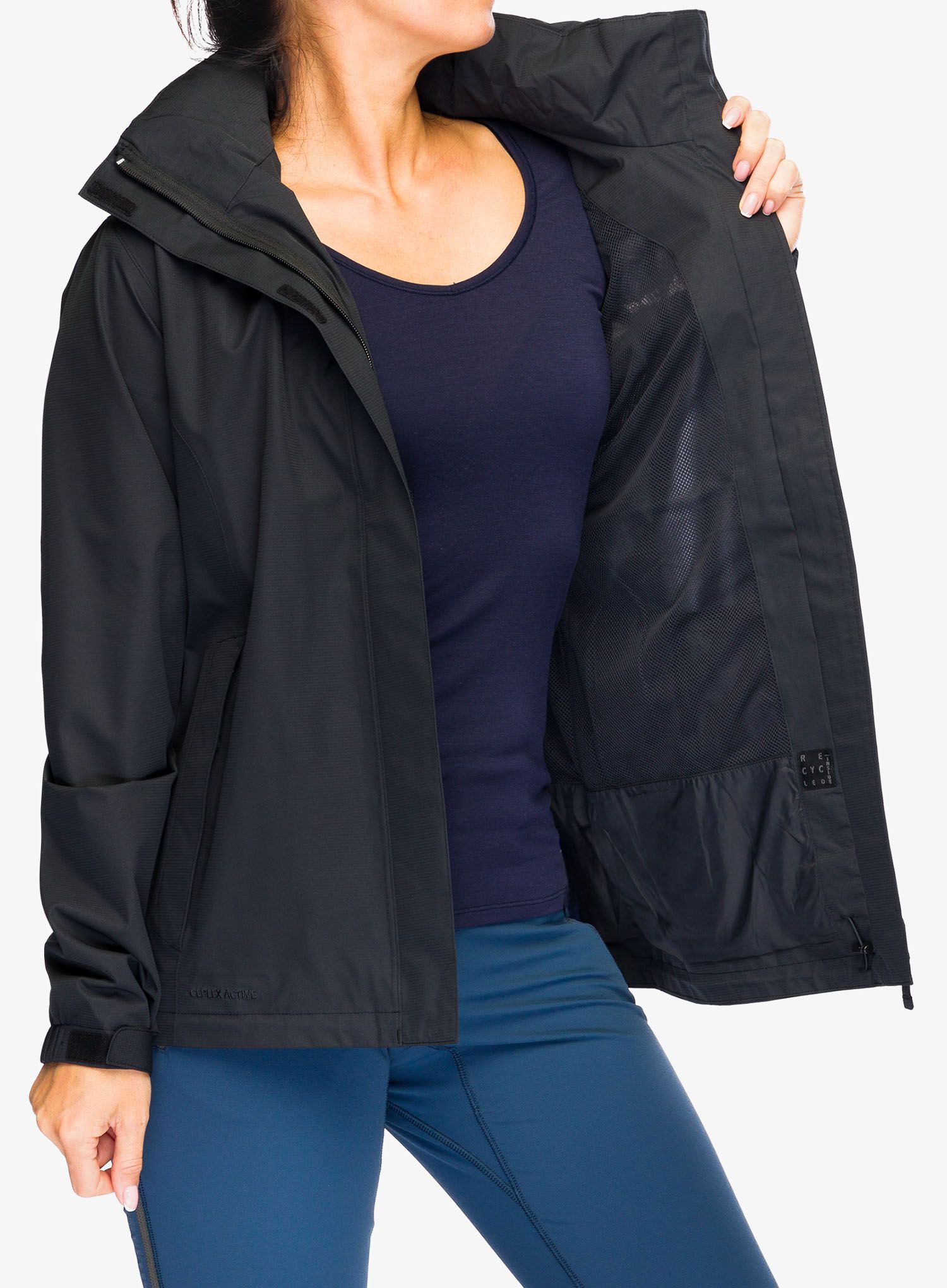 Geaca de ploaie femei Vaude Escape Light Jacket - black