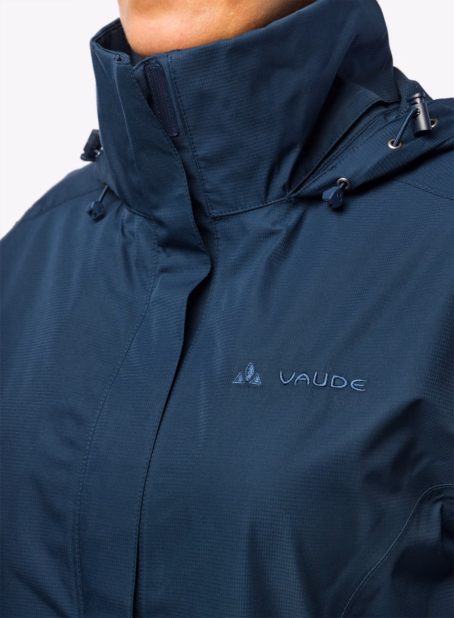 Geaca de ploaie femei Vaude Escape Light Jacket - dark sea