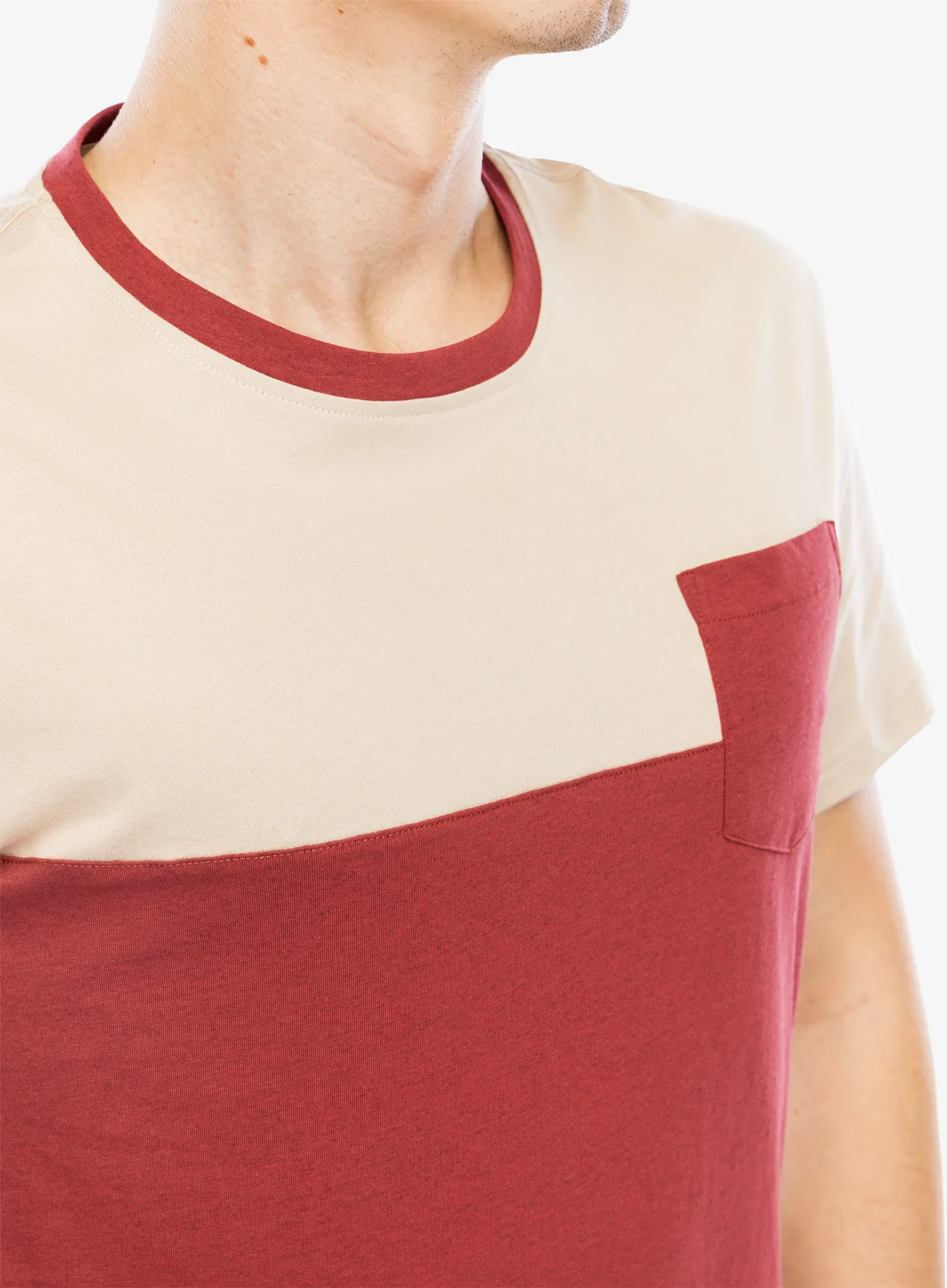 Tricou bumbac Vaude Nevis Shirt III - redeva