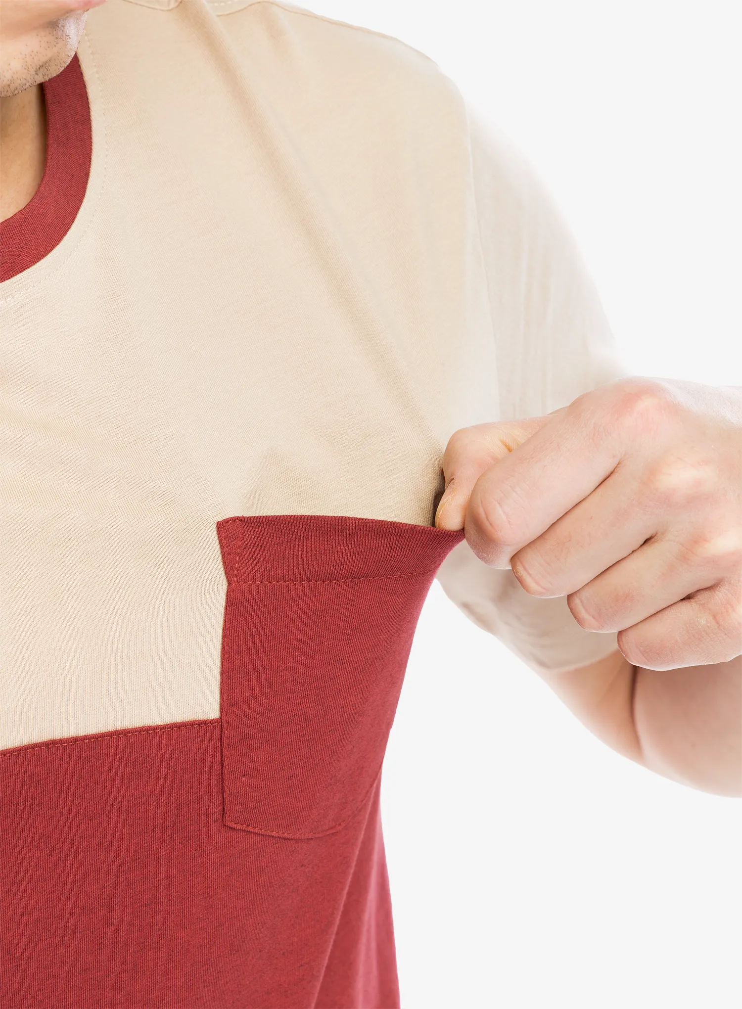 Tricou bumbac Vaude Nevis Shirt III - redeva