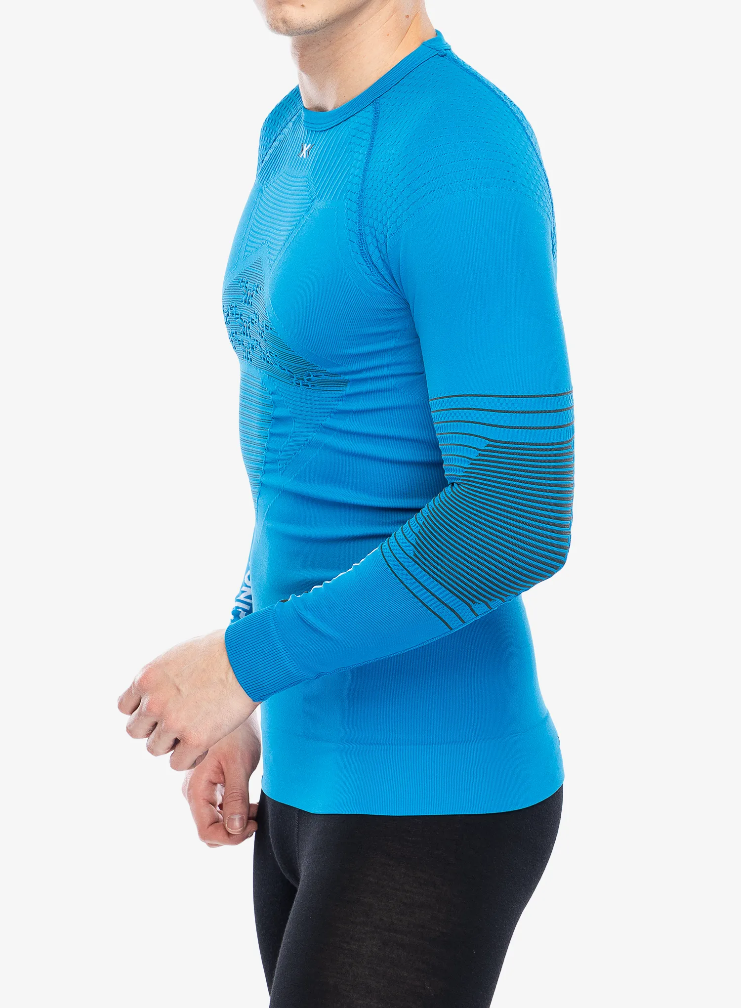 Bluza de corp X-Bionic Energizer 4.0 Shirt Round Neck - teal blue/anthracite