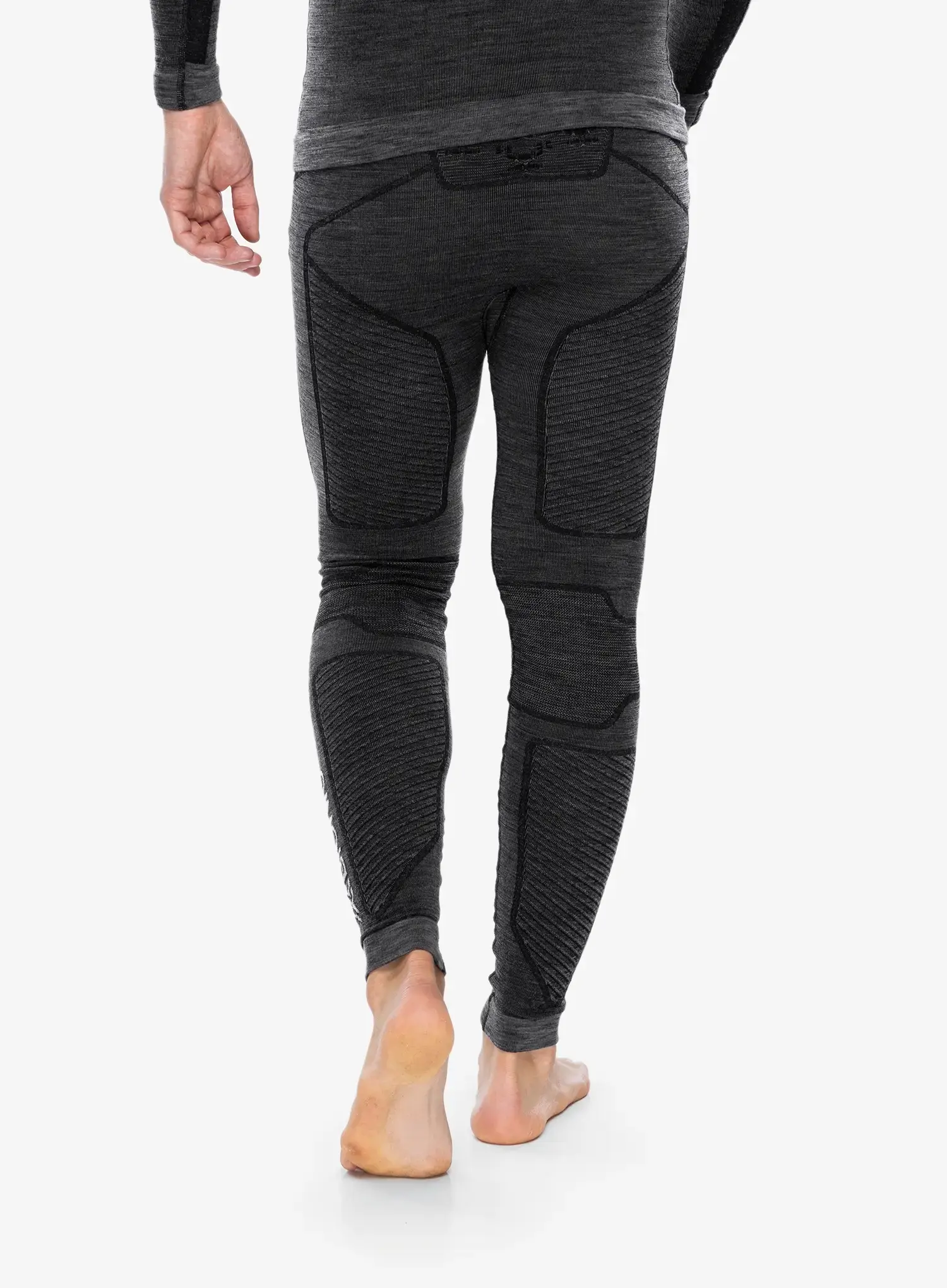 Colanti barbati X-Bionic Symbio Merino Pants - rhino grey