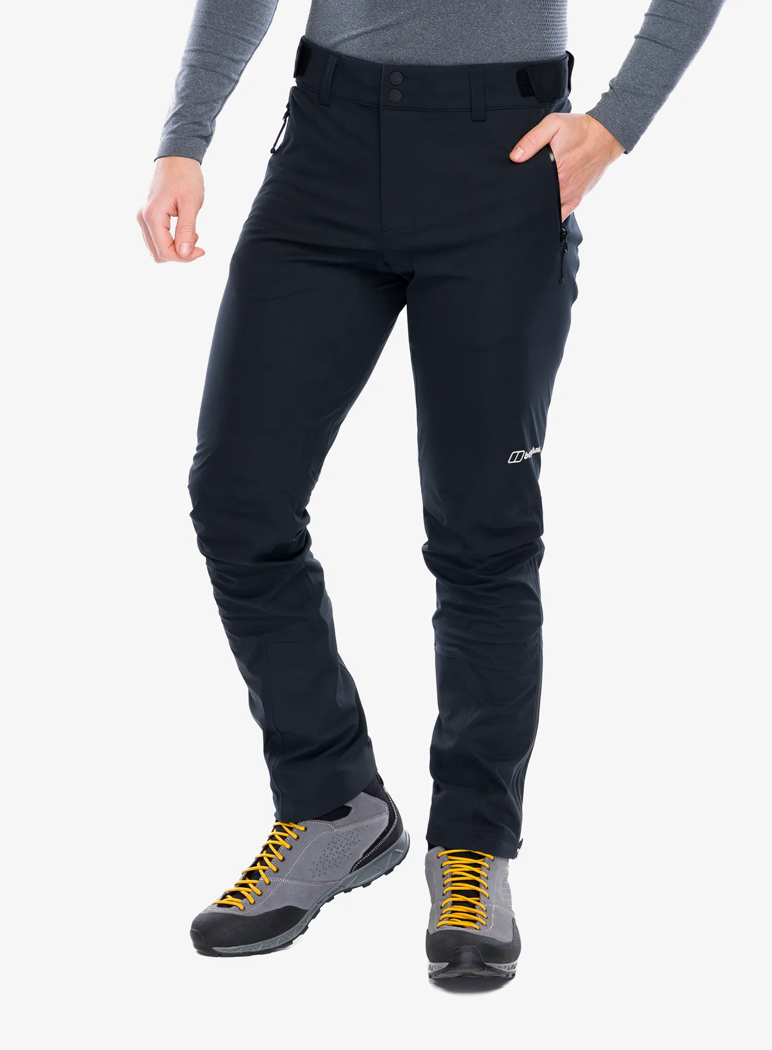 Pantaloni softshell Berghaus Ridge-Roamer Softshell Pant - black/black