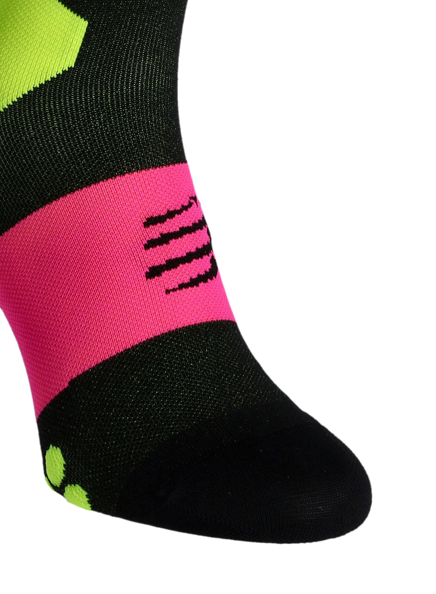 Șosete Compressport Ski Mountaineering Full Socks - safe yellow/black