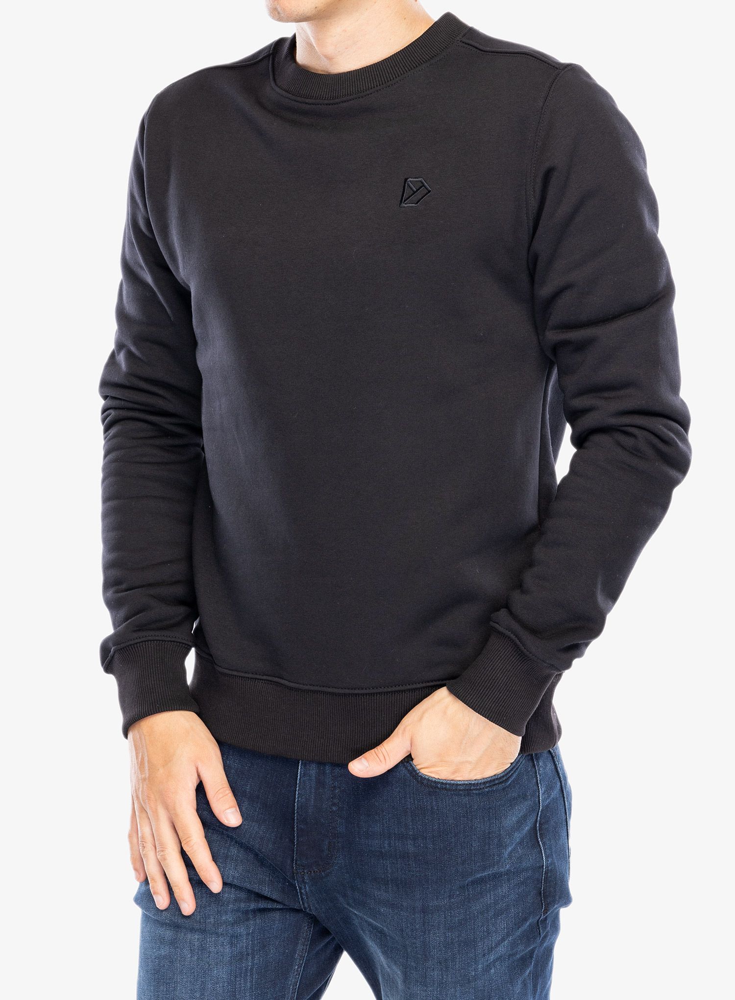 Hanorac Didriksons Fyn Sweater - black