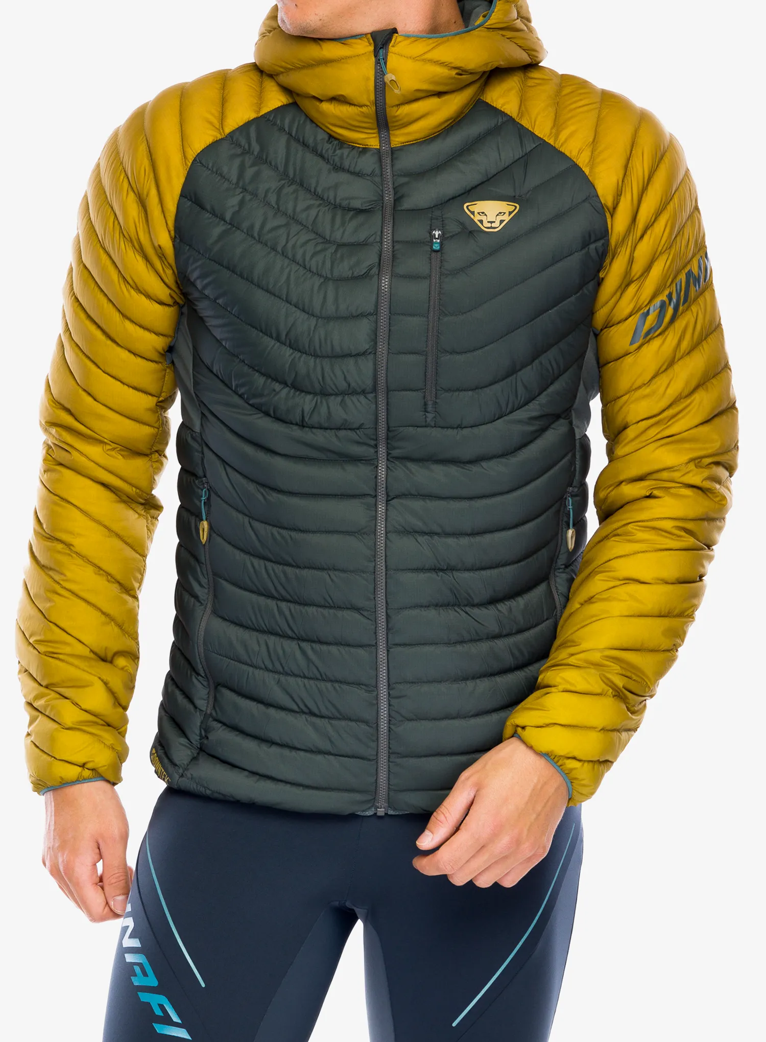 Geaca matlasata Dynafit Radical Down Hooded Jacket - relic