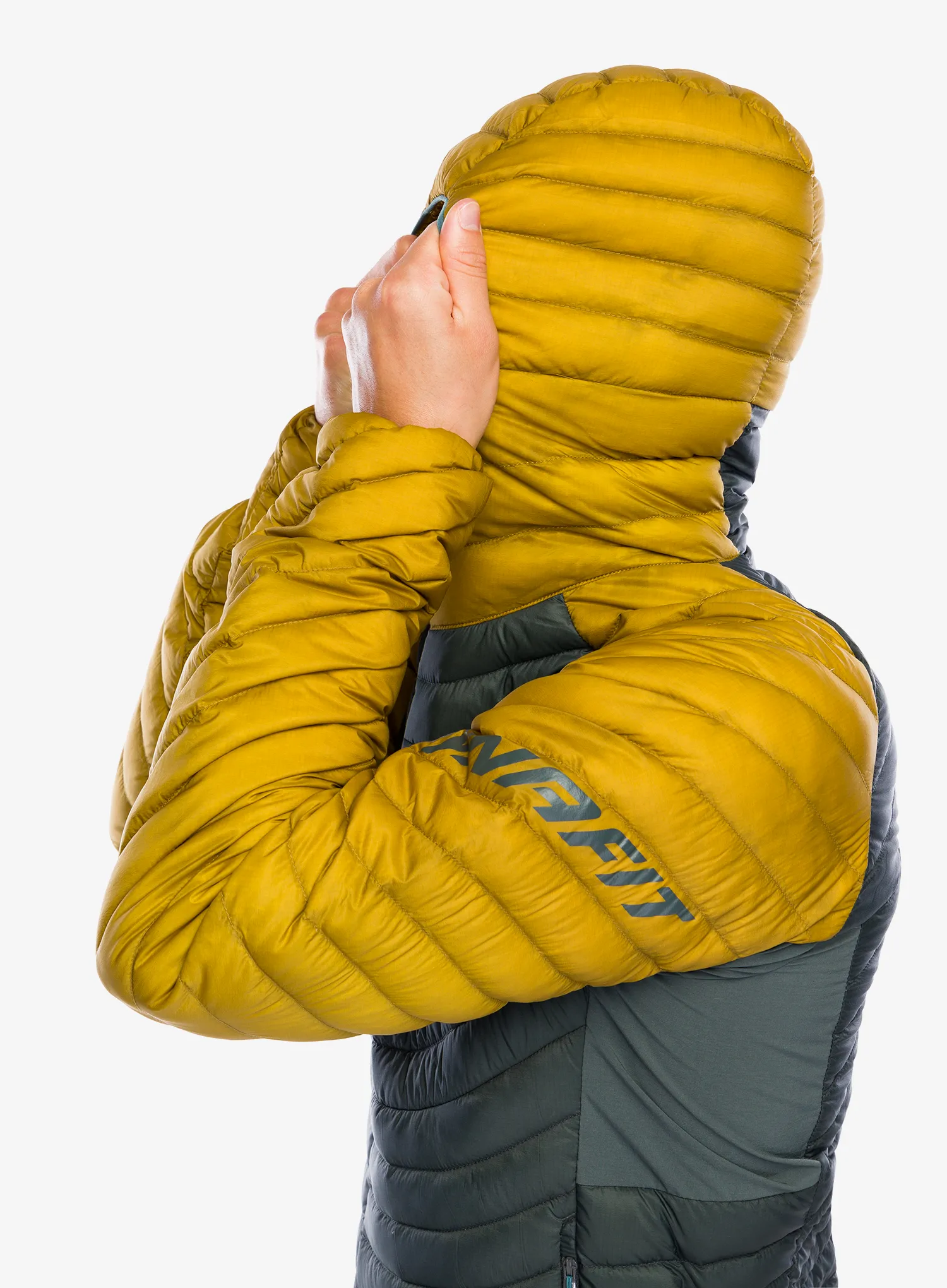 Geaca matlasata Dynafit Radical Down Hooded Jacket - relic