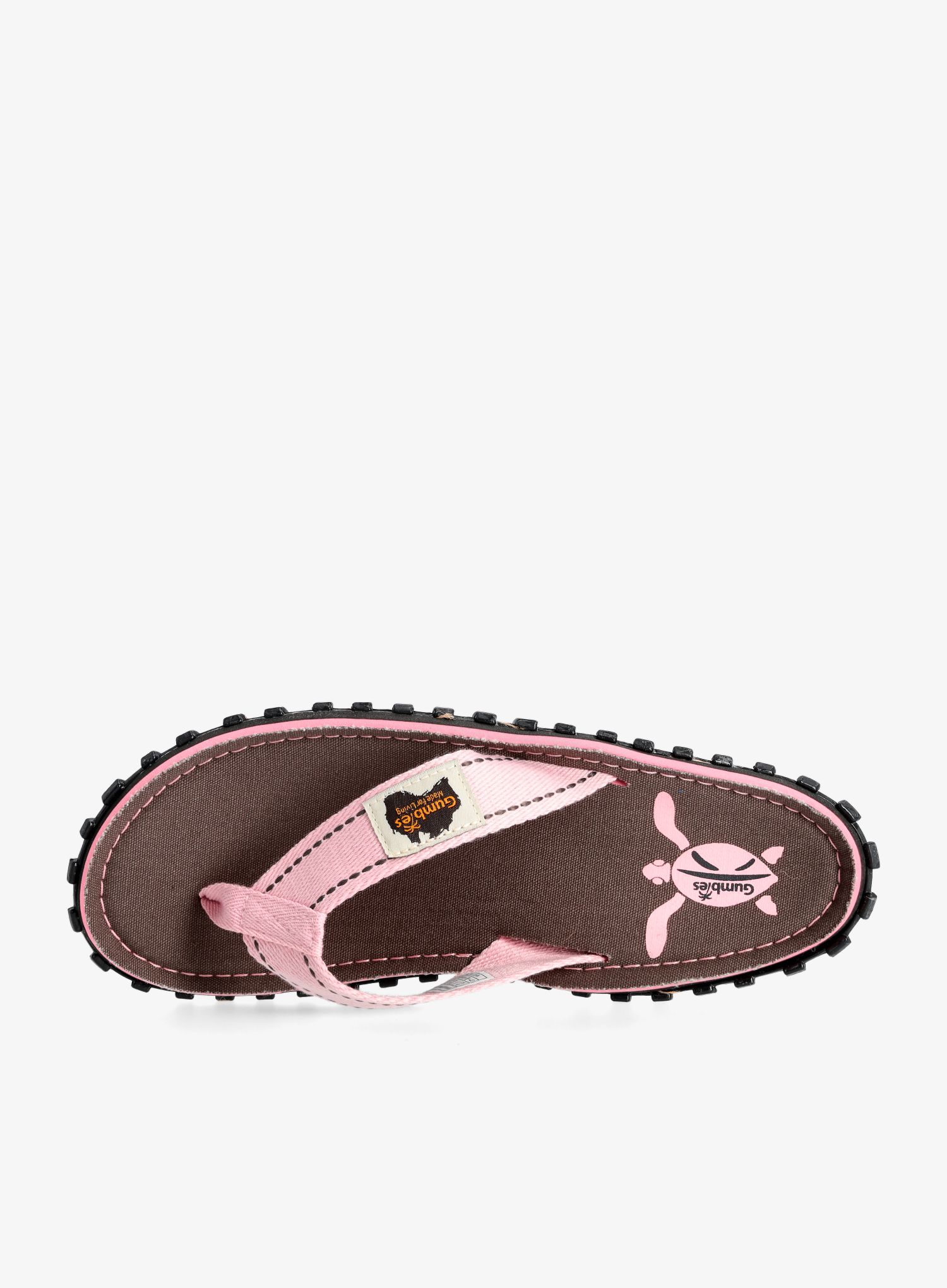 Șlapi Gumbies Islander Canvas Flip-Flops - grey turtle