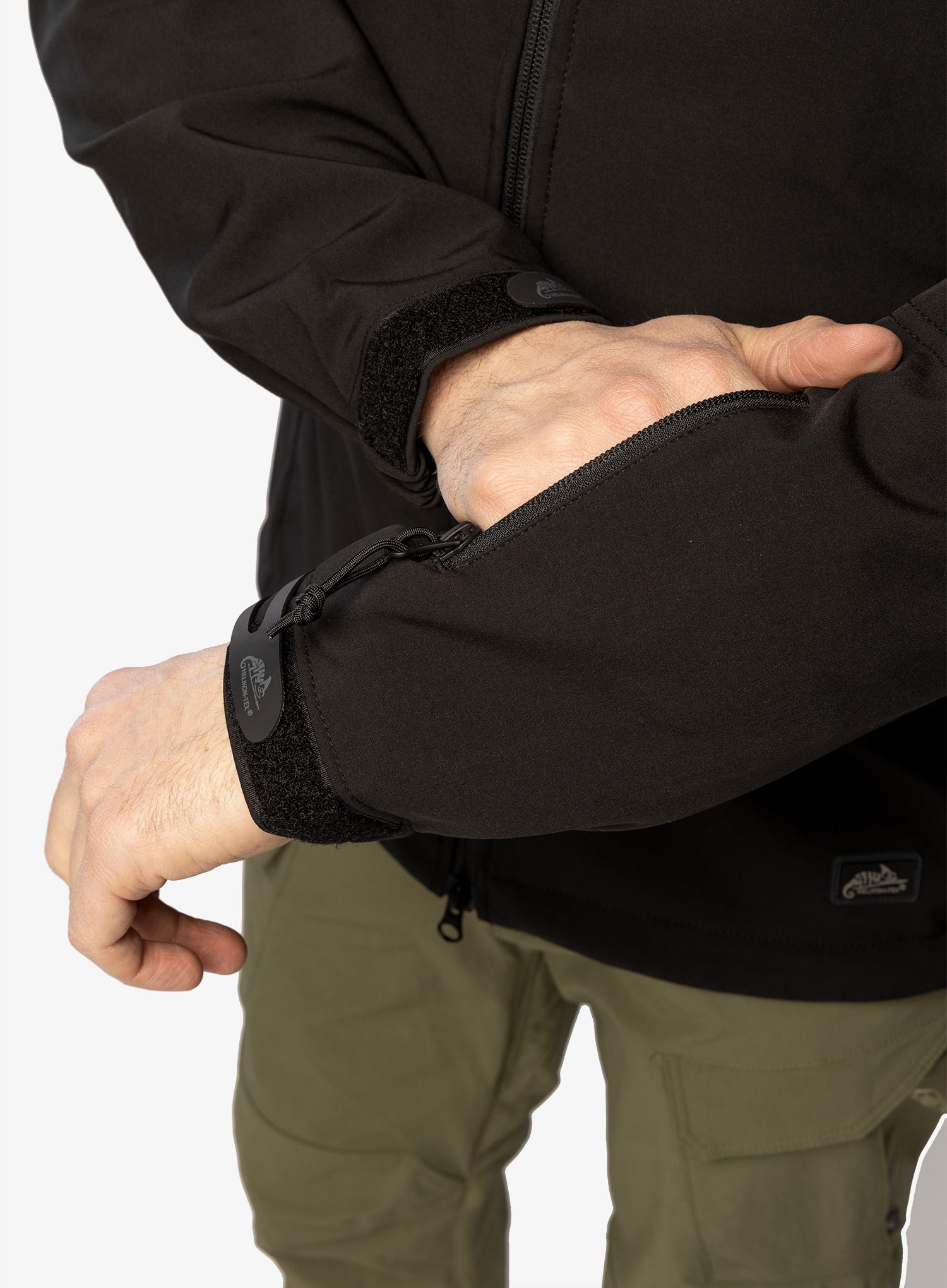 Geaca tactică Helikon-Tex Gunfighter Jacket Shark Skin Windblocker - black