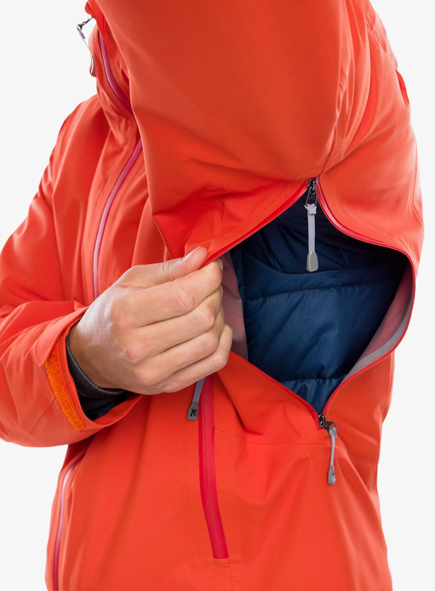 Geaca impermeabila Houdini Ride Jacket - en route red
