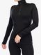 Bluza de corp dama Icebreaker 200 Oasis L/S Half Zip - blk
