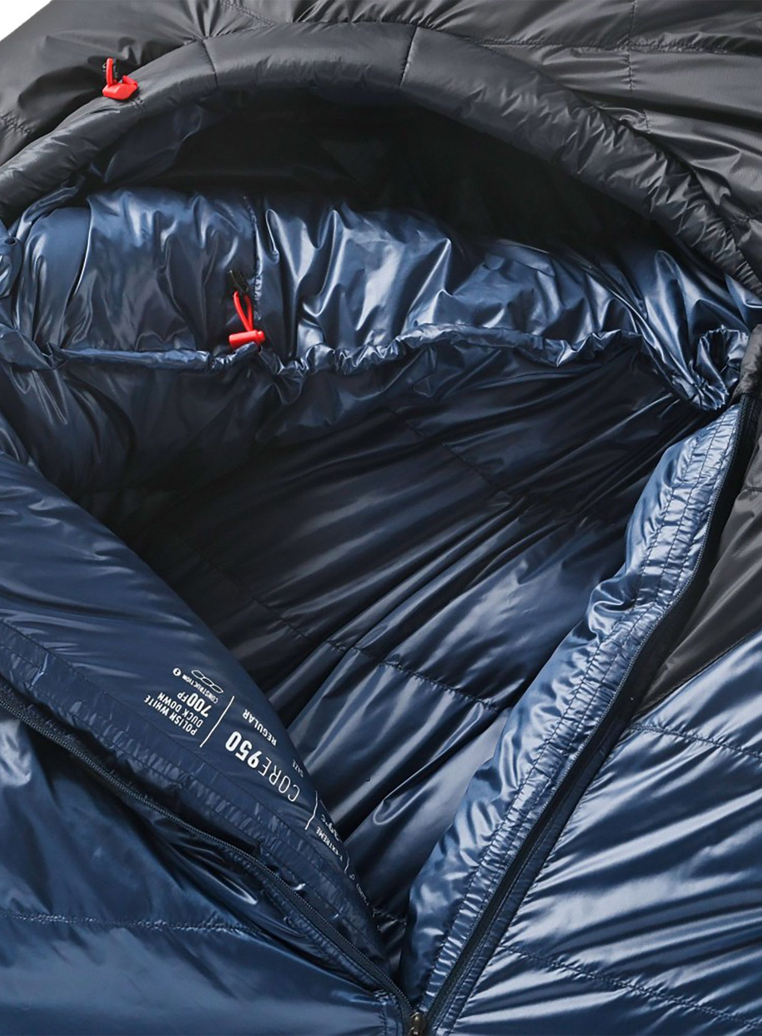 Sac de dormit matlasat Pajak Core 950 (180 cm) - navy