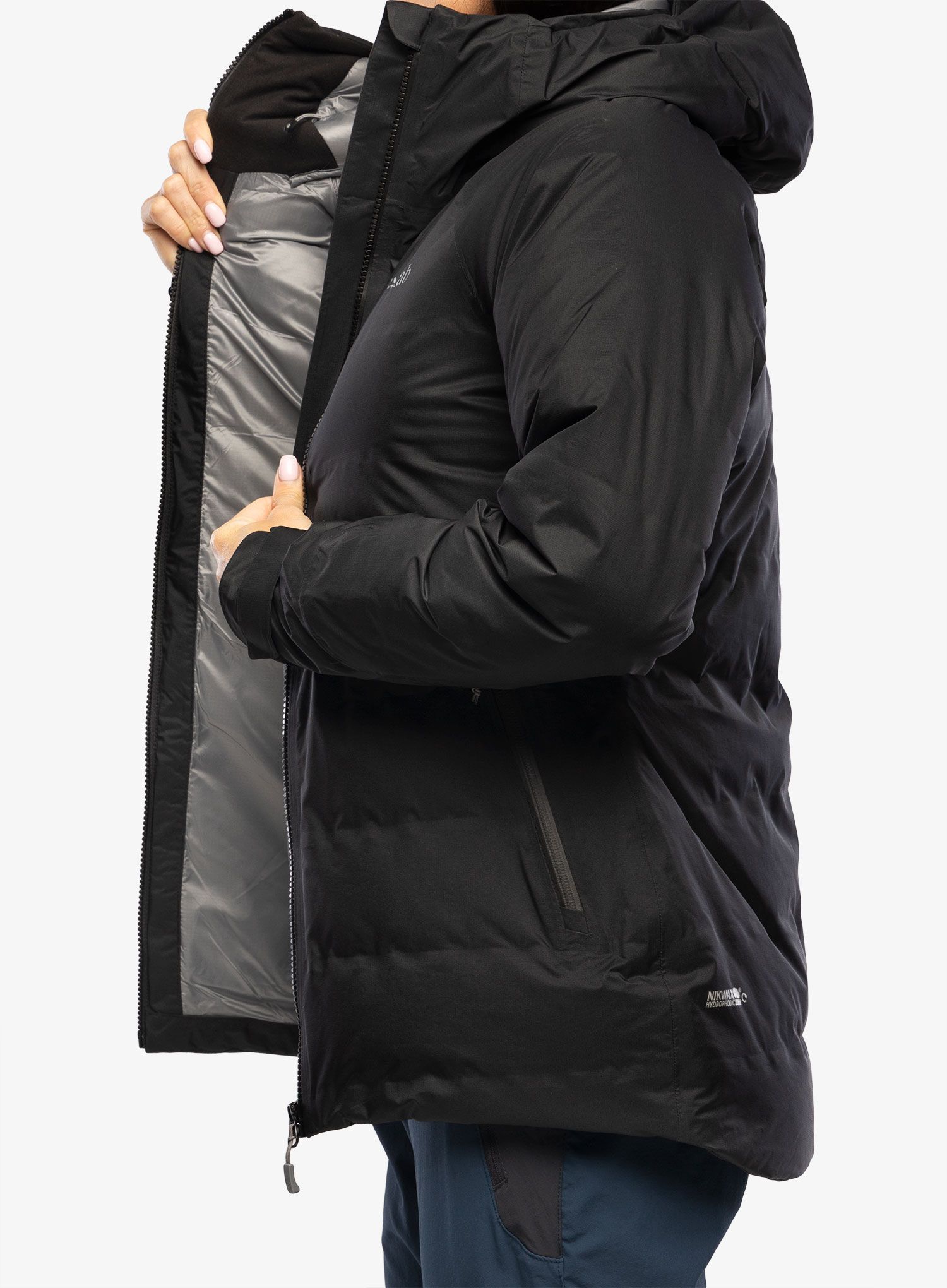 Geaca matlasata femei Rab Valiance Jacket - black