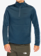 Hanorac fara gluga Salomon Essential Warm Hz Mid - midnight navy