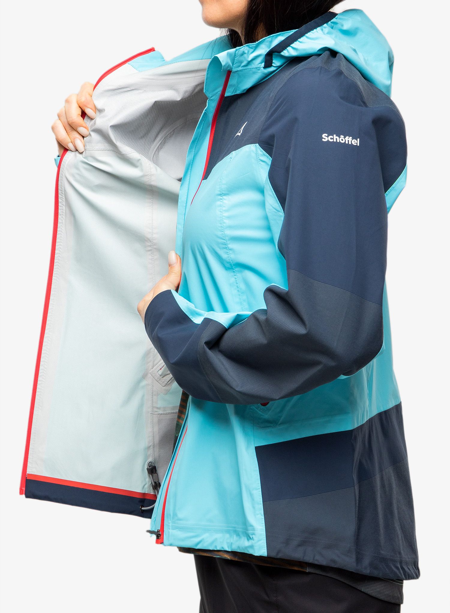 Geaca ciclism femei Schoffel 2.5L Jacket Epic Trail - medium turquoise