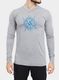 Bluza de corp barbati Sensor Merino Active PT Tee L/S - grey compass