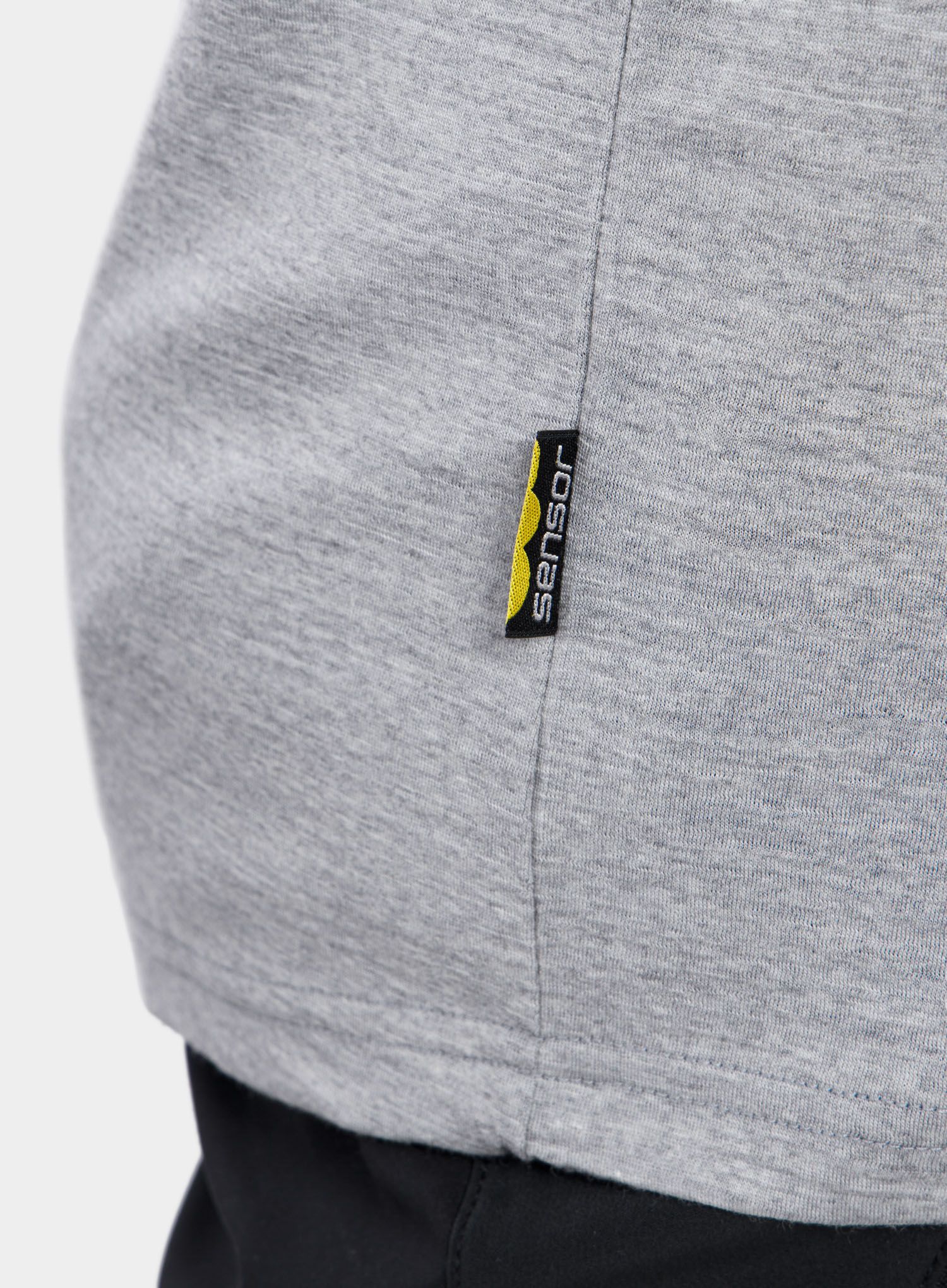 Bluza de corp barbati Sensor Merino Active PT Tee L/S - grey compass