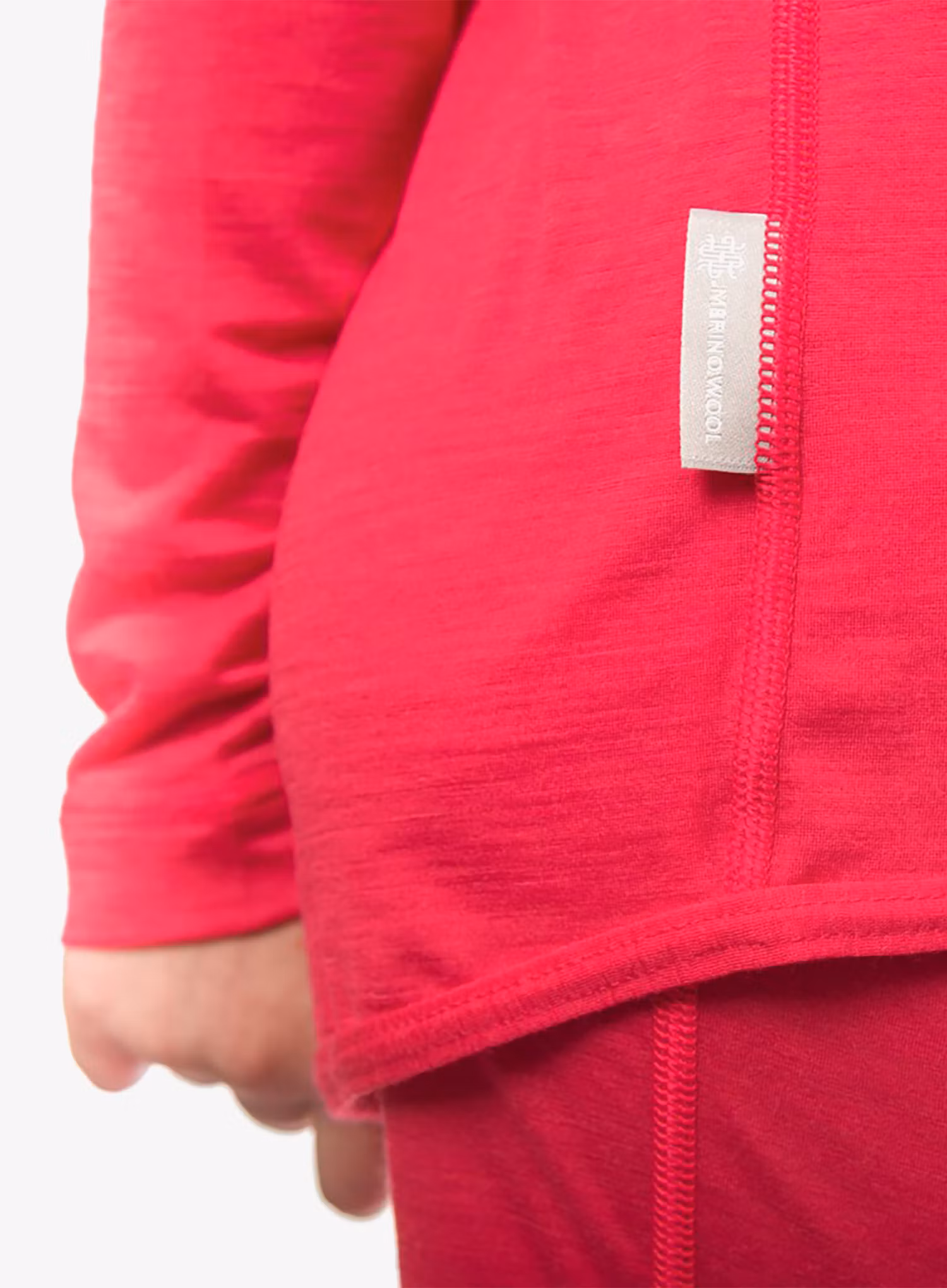 Lenjerie termoactivă pentru copii Sensor Merino Air Set Tee LS + Underpants - magenta