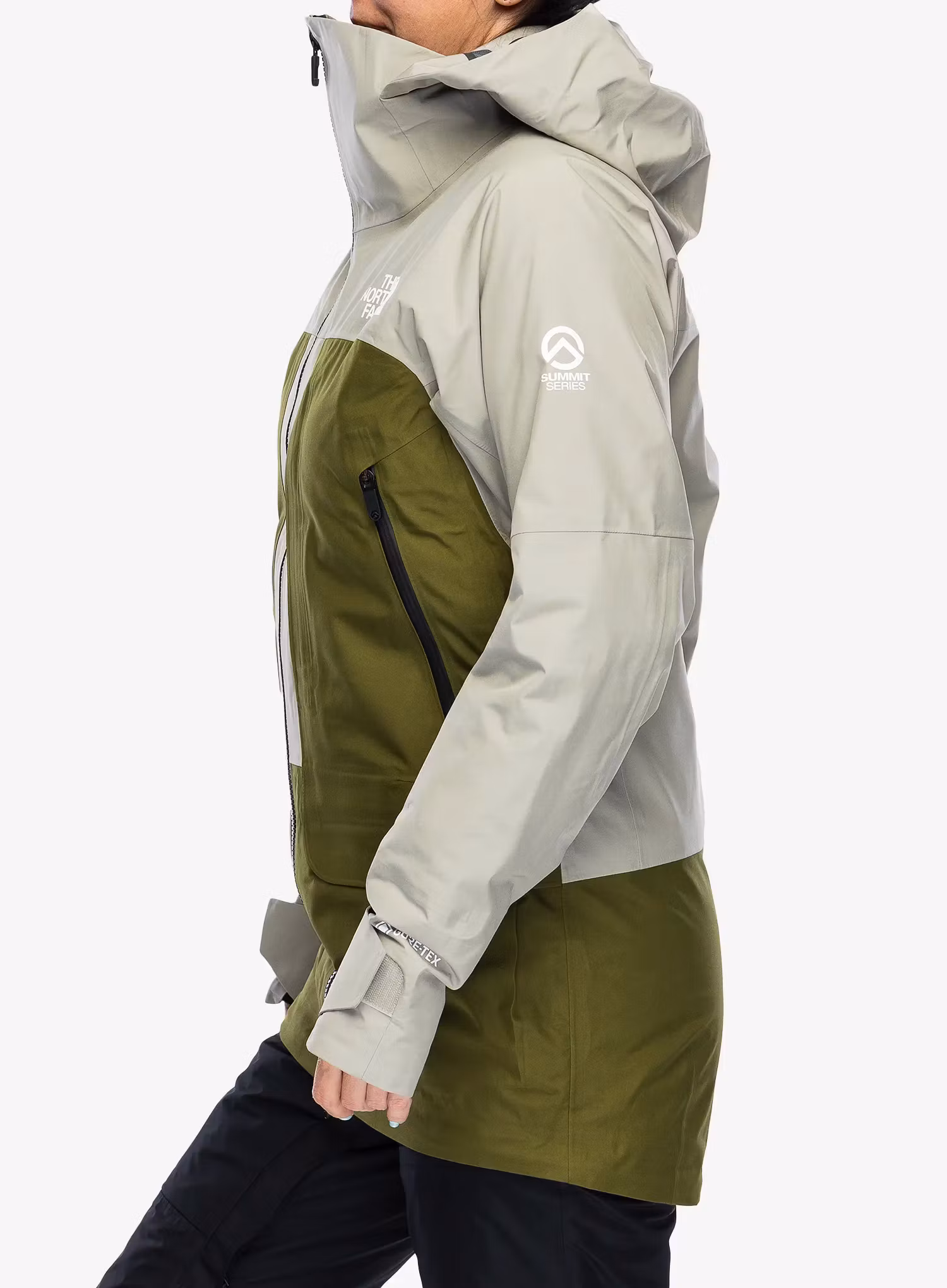 Geaca GORE-TEX femei The North Face Summit Verbier GTX Jacket - clay grey/forest olive