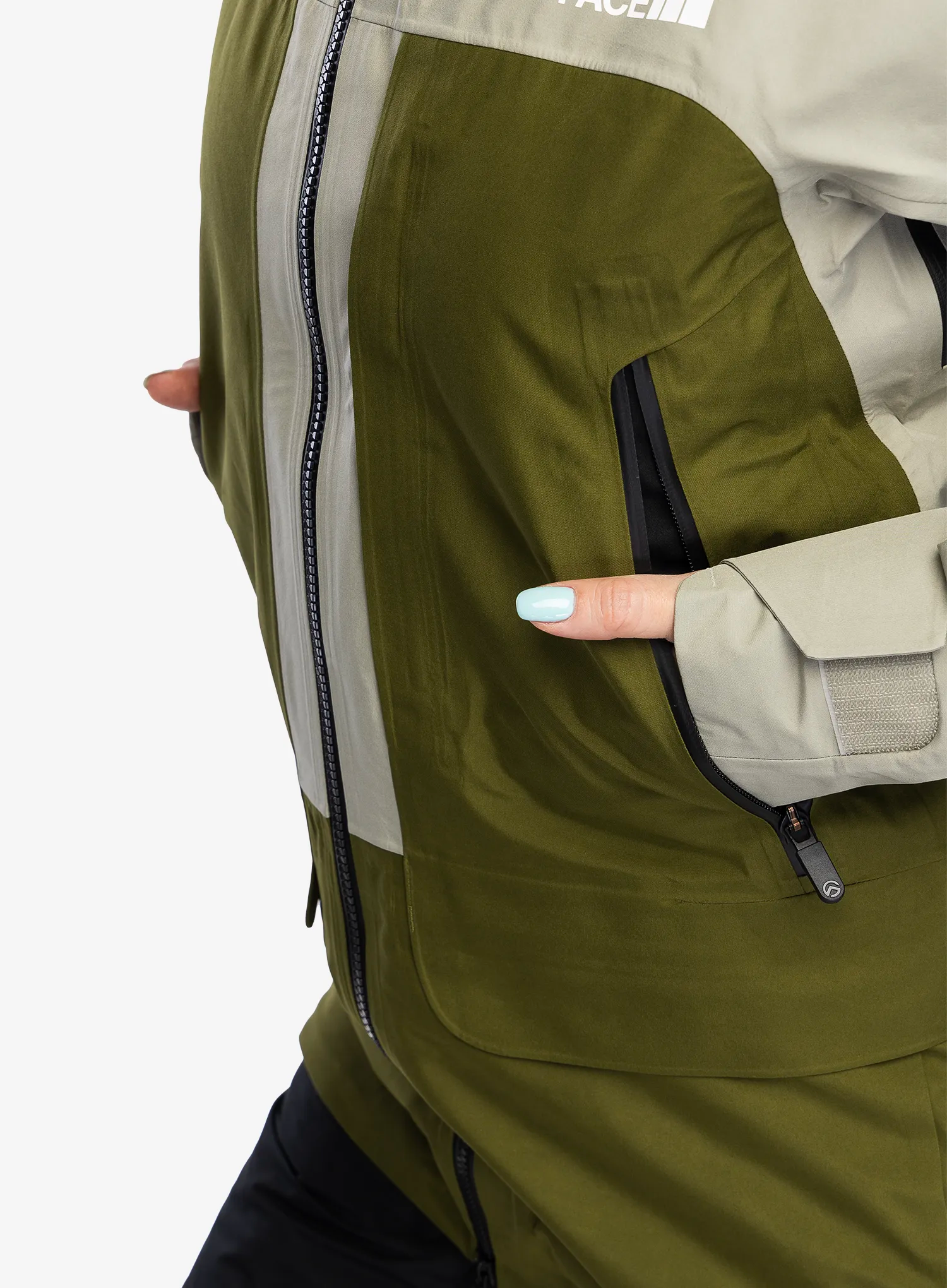 Geaca GORE-TEX femei The North Face Summit Verbier GTX Jacket - clay grey/forest olive