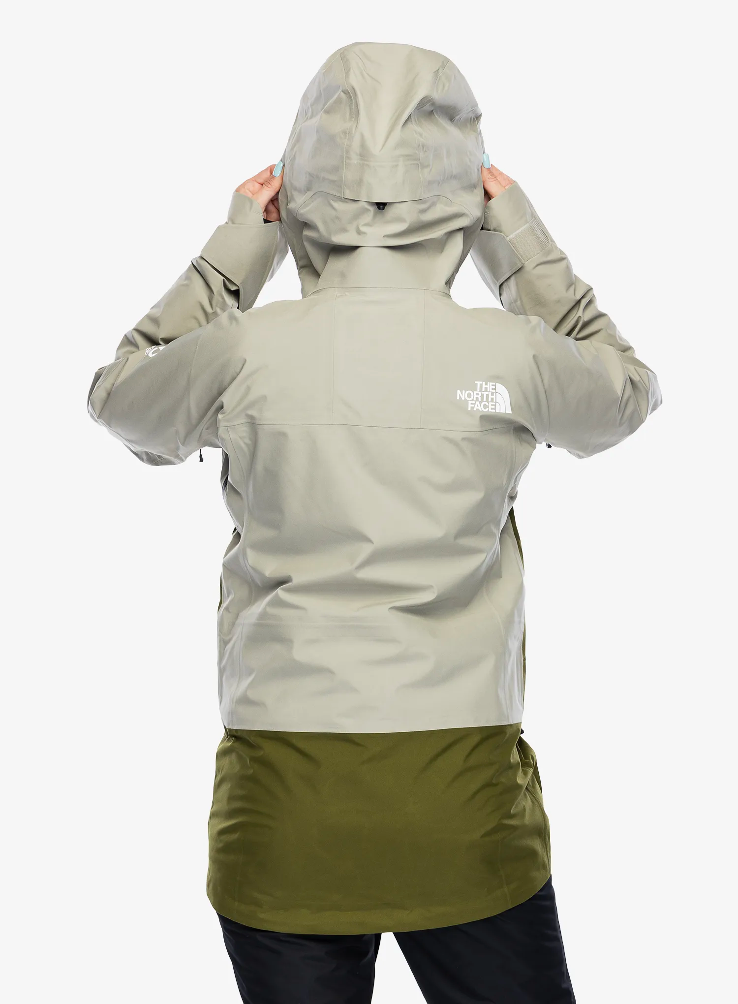 Geaca GORE-TEX femei The North Face Summit Verbier GTX Jacket - clay grey/forest olive