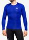 Bluza de corp Under Armour HG Armour Comp LS - royal/white