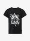 Tricou pentru copii Vaude Kids Lezza T-Shirt - black/white