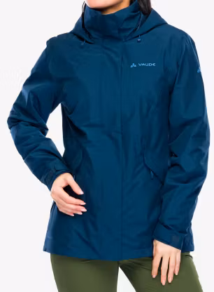 Geaca femei Vaude Rosemoor 3in1 Jacket II - dark sea