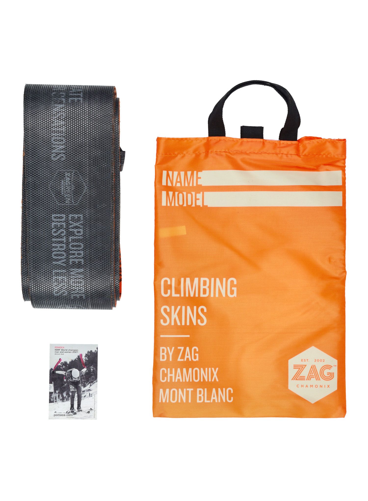 Set schiuri ZAG Adret 85 - black/orange