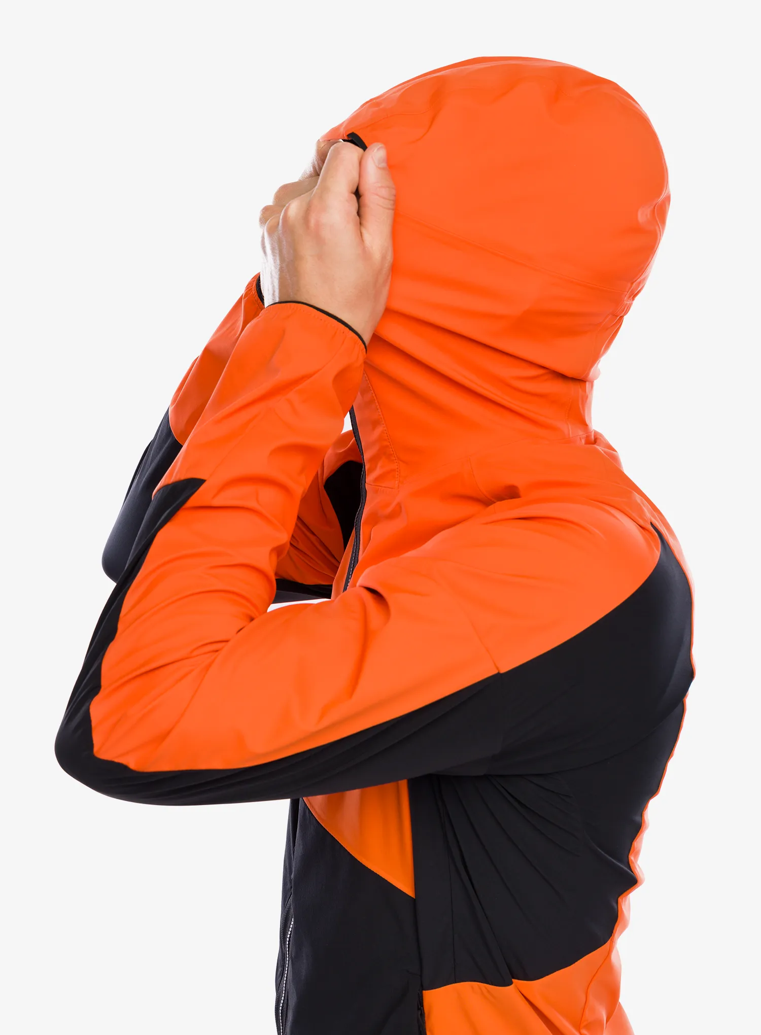 Geaca Softshell adidas TERREX Techrock GORE-TEX WINDSTOPPER Softshell Jkt - semi impact orange/black