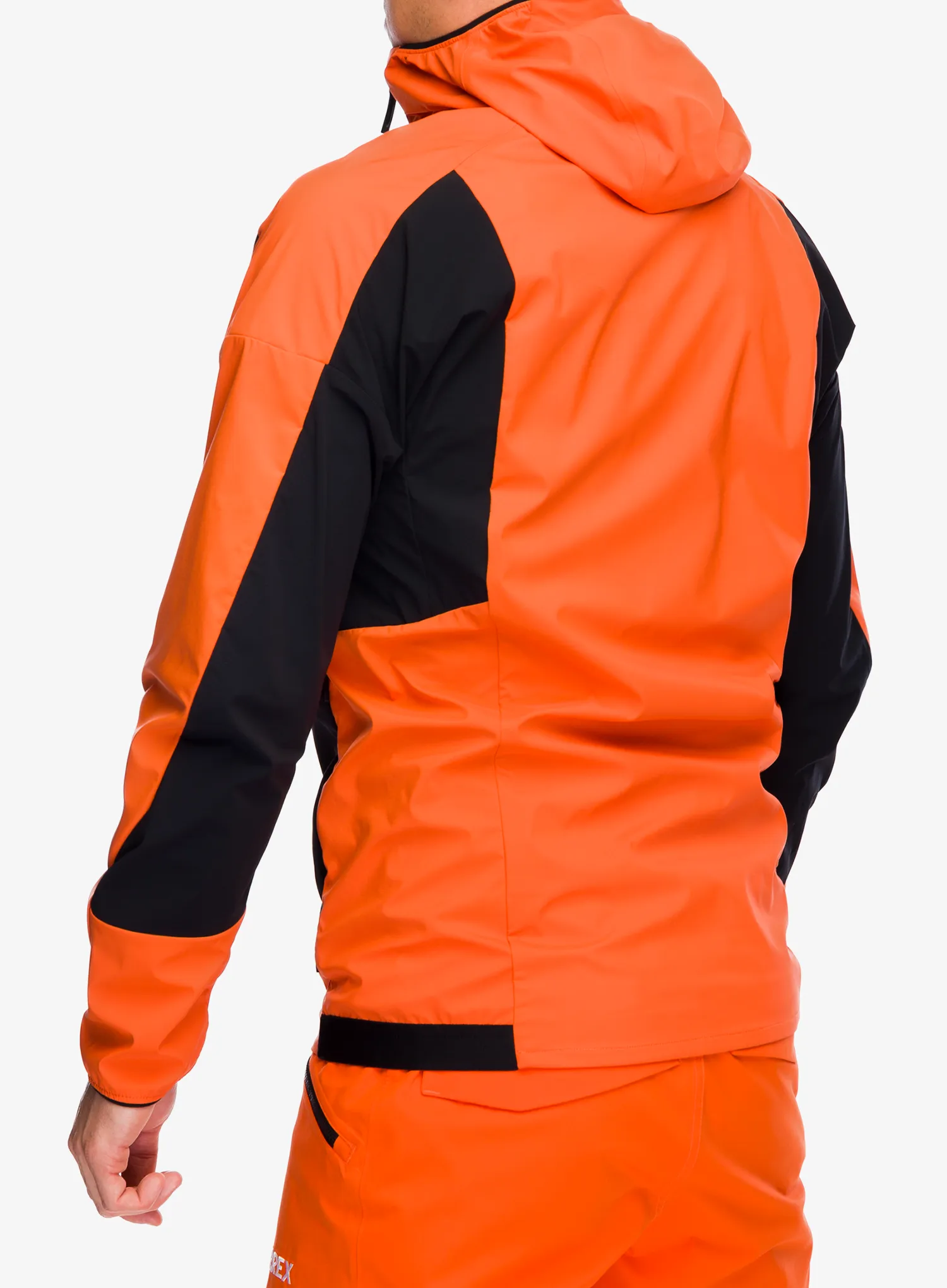 Geaca Softshell adidas TERREX Techrock GORE-TEX WINDSTOPPER Softshell Jkt - semi impact orange/black