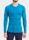 Hanorac termic Sensor Merino DF Tee L/S - blue