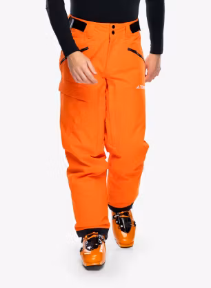 Pantaloni schi adidas TERREX Xperior 2L Insulated Tech Pants - semi impact orange/white