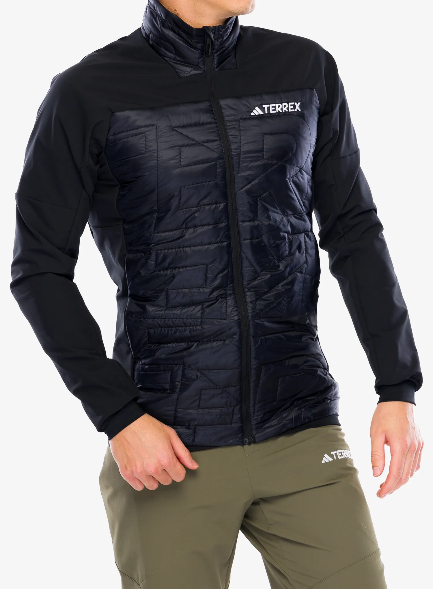 Geaca hibridă adidas TERREX Xperior Varilite Hybrid PrimaLoft Jacket - black