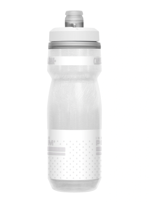 Bidon apa ciclism Camelbak Podium Chill 620 ml - white/natural