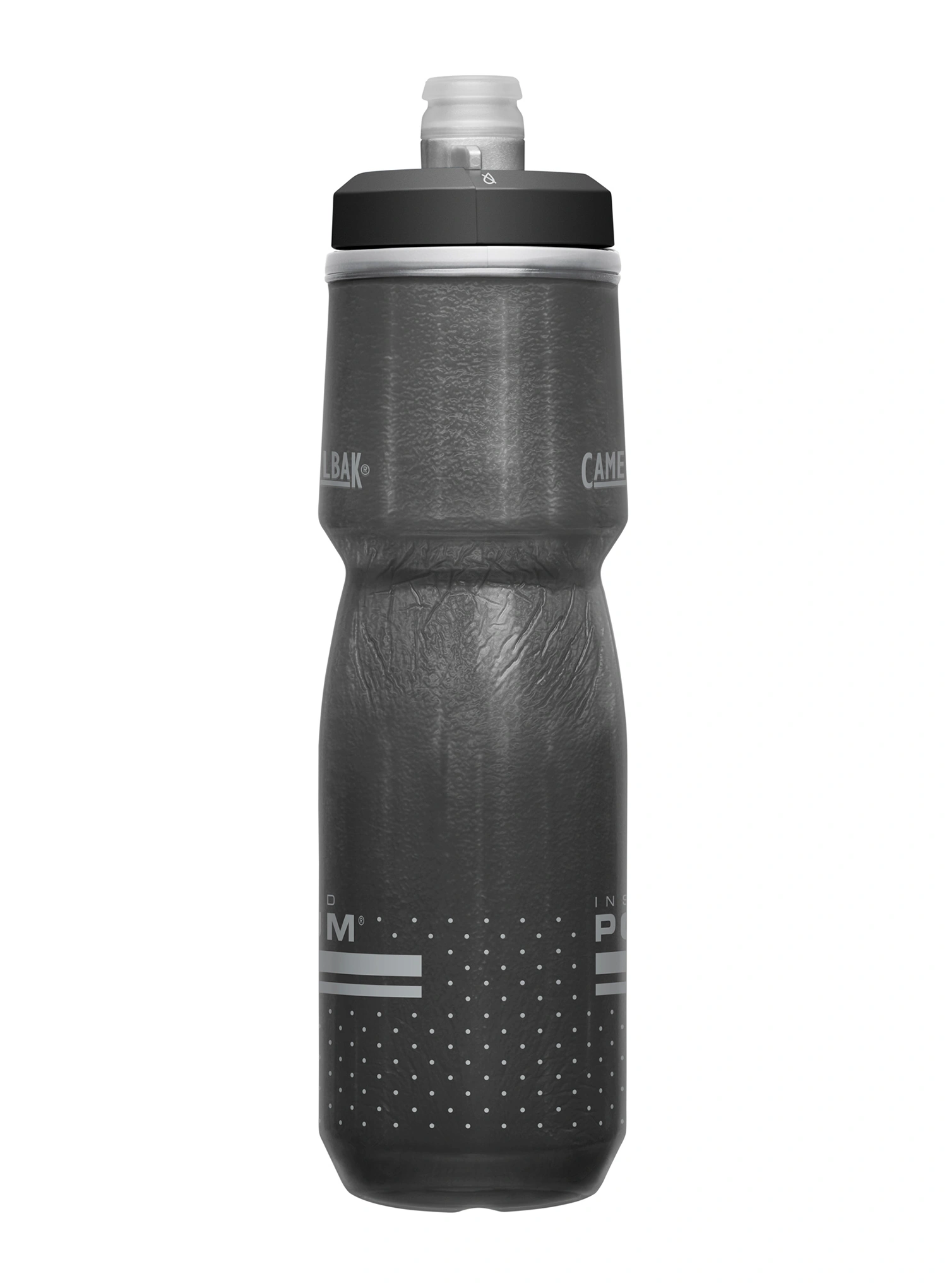 Bidon apa ciclism Camelbak Podium Chill 710 ml - black/grey