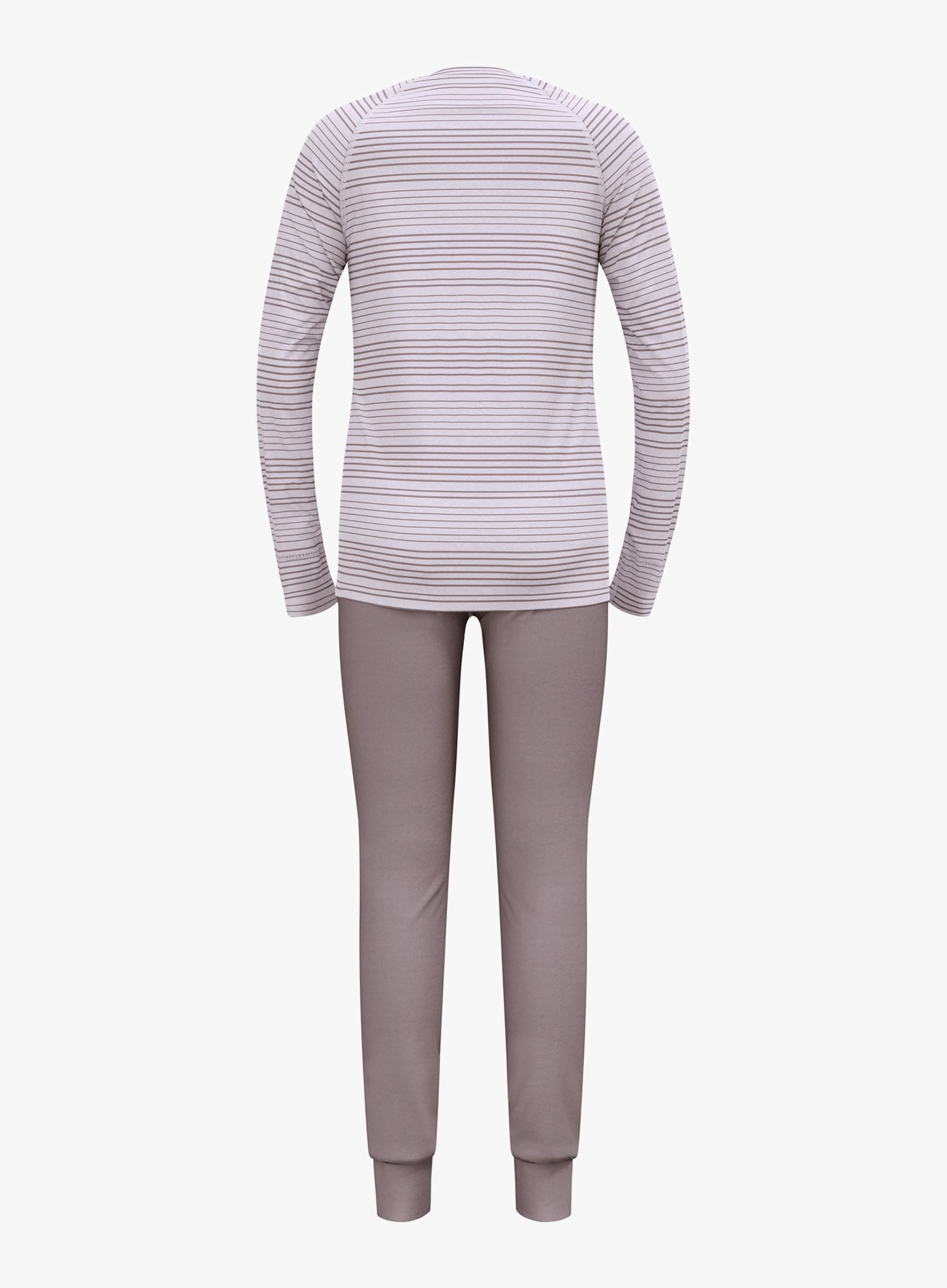 Lenjerie de corp termica fete Odlo Active Warm Eco Set Set Long - misty lilac/gray ridge