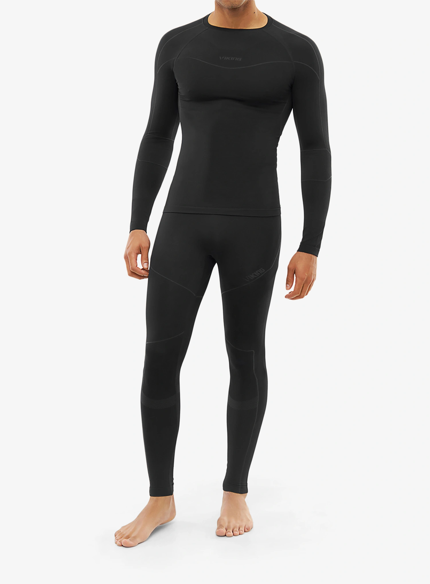 Lenjerie termoactivă Viking Base Layer Gary Set - black
