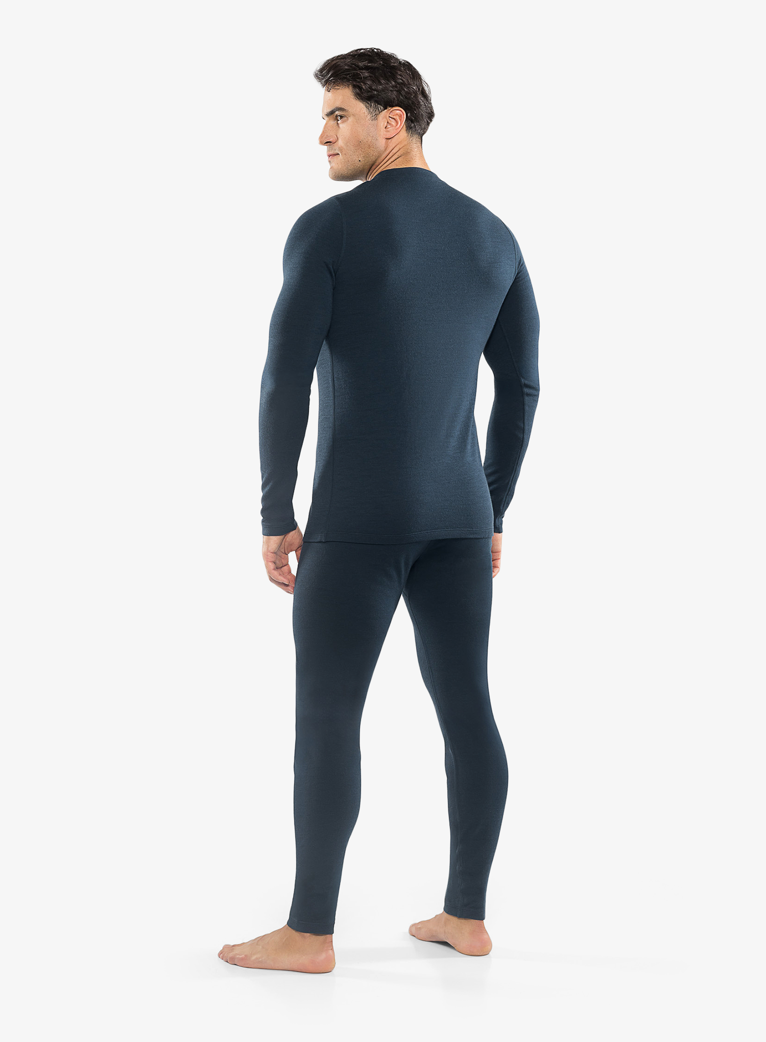 Lenjerie termoactivă Viking Base Layer Meriboo Set - navy