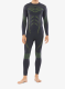 Lenjerie termoactivă Viking Base Layer Rocket Set - dark grey/lime